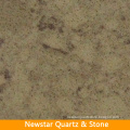 NQ5058Y--Newstar Emperor Gold marble quartz Competitive price artificial quartz for counter top